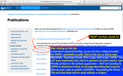 State of OREGON’s CAFR FYE2017 EASILY found (coverpp + some excerpts form its Transmittal Ltr!! (UNlike still MIA Cuyahoga CountyOH’s CAFRs– ANY year |~~7 Sshots 2018Dec23Sun @1.30.36&nbsp;P