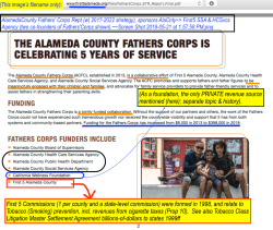 AlamedaCounty Fathers’ Corps Rept (w| 2017-2022 strategy), sponsors AlaCnty~> First5 SSA & HCSvcs Agency (two co-founders of Fathers’Corps shown) ~~Screen Shot 2019-05-21 at 1.57.58&nbsp;PM