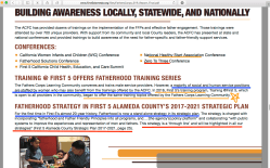 AlamedaCounty Fathers’ Corps Rept (w| 2017-2022 strategy), sponsors AlaCnty~> First5 SSA & HCSvcs Agency (two co-founders of Fathers’Corps shown) ~~Screen Shot 2019-05-21 at 2.01.42&nbsp;PM