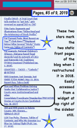 FamilyCourtMatters’ (Blog Sidebar) ‘PAGES’ in NINE (9) SSHOTS, from Top to Bottom, taken 2019JULY29 MON PST @3.17.07 PM&nbsp;5