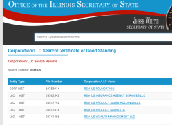 (Looking in ILLINOIS for) RSM US LLP, auditor of FYE June30 2018 Truth Initiative & Affiliate (i.e. M Street Holdings LLC) Financial Statemts || SShots 2019Aug16 FRI PST @12.35.11&nbsp;PM