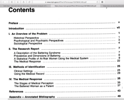 1981 Monograph (49pp. ℅ NCJRS’gov) ‘Domestic Violence’ Vol 1 __ 1981, WIFE ABUSE IN THE MEDICAL SETTING|AN INTRO FOR HEALTH PERSONNEL’ (STARK, FLITCRAFT + 4 INCL WmFrazierMD) ~~viewed 2019Sept7 Sat PST @2.05.32&nbsp;PM