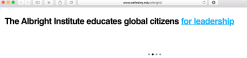 WellesleyCollege The Albright Institute (home page banners) ~~2019Oct4 FRI PST @1.42.44&nbsp;PM