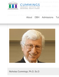 CGI-BH ‘History’ page, shows Husband, Wife, Daughter; this is Nicholas A. Cummings only SShot 2019-12-16 at 1.49.16&nbsp;PM