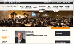 SunCorridorInc (AZ) various webshots, incl some of Mexican Consulate in Tucson (of its Investors & Partners logos) ~~ 12 Sshots 2019Dec11 Thu PST @9.48.25 AM&nbsp;1