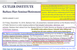 BJH (BarbaraJHart), various | WRCNEPA bio blurb, Cutter Institute Retiremt, Excerpts from a 2004 reprint posted at BISCMI’org (last 3 images) ~~ 2020June21 SunPST @ 11.52.06 AM&nbsp;2