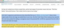 **Dewey & LeBoeuf, Business Insider India (!), ‘Guy at the Centr of an Epic Law Firm Explosion’ [Stray excerpt, re his coming out gay in 2001 — where are the others?)’ ~~Screen Shot 2020-05-10 at 5.19.44&nbsp;PM