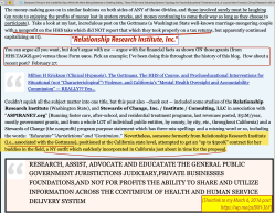 LGH|FCM Post 2016Mar6 post (-36Y) ‘Dumpster-Diving in Credibility Gap’ dealt also w Gottmans + Relatnship Research Institute (form 990s)’~~Viewed 2020June24 Wed PST @ 3.39.47&nbsp;PM