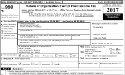 CPEDV Forms RRF (two most recent) and top of Form 990, FY2017 showing Year Founded ‘2004’ (@ 2020July29) ~&nbsp;4