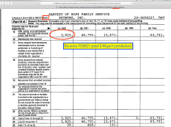 HarvestOfHopeFamily.com (EIN# 223694227 in NJ) Form 990 2003 SCHED A shows (and it’s beens systematic) failure to rept $1M of gov’t grants in 2002 ~~Screen Shot 2020-07-07 at 8.17.56&nbsp;AM