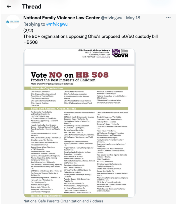 "Vote NO on HB 508" by NFVLCgwu Tweet May 18, 2022